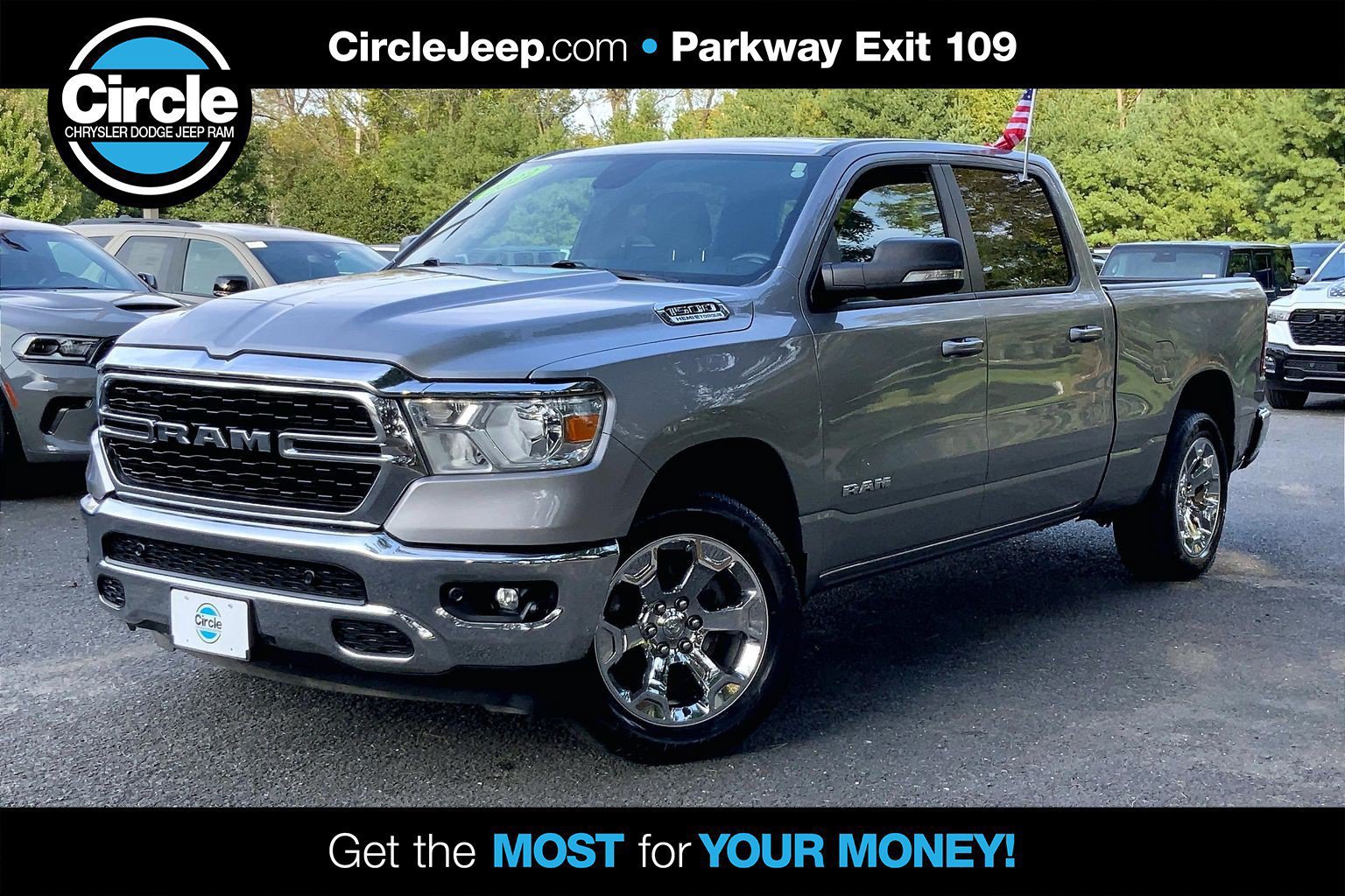 Certified 2022 RAM 1500 Big Horn AWD/4WD 360° Tour