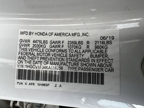 Used 2019 Honda Accord Sport image 48