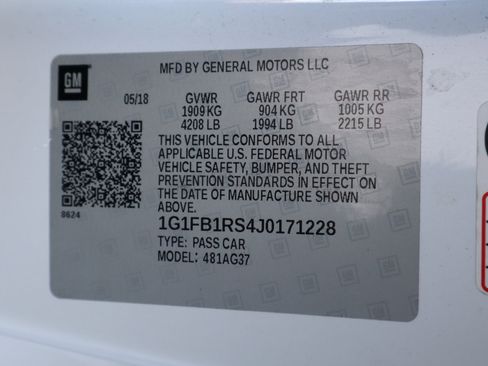 Used 2018 Chevrolet Camaro LT w/ RS Package image 53