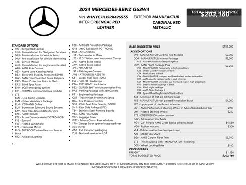 Used 2024 Mercedes-Benz G 63 AMG 4MATIC image 88