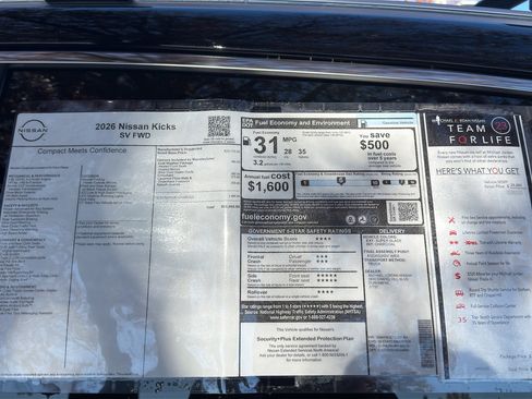 New 2026 Nissan Kicks SV w/ Cold Weather Package image 12