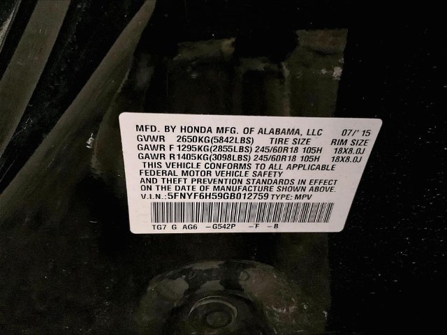 Used 2016 Honda Pilot EX-L image 35