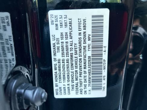 Certified 2020 Honda CR-V EX-L image 2