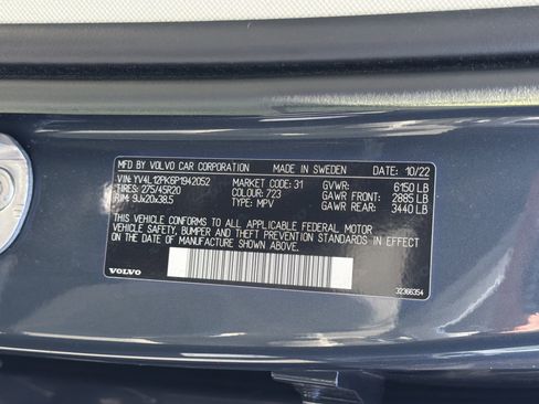 Certified 2023 Volvo XC90 B5 Core w/ Protection Package Premier image 72