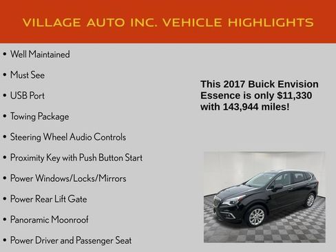 Used 2017 Buick Envision Essence AWD/4WD image 7