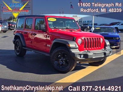 Certified 2018 Jeep Wrangler Unlimited Sport S