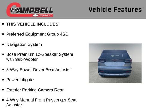 Used 2025 GMC Acadia Elevation image 5