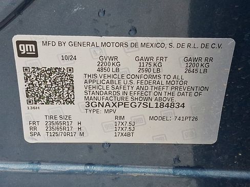 Certified 2025 Chevrolet Equinox LT w/ Convenience Package II image 27