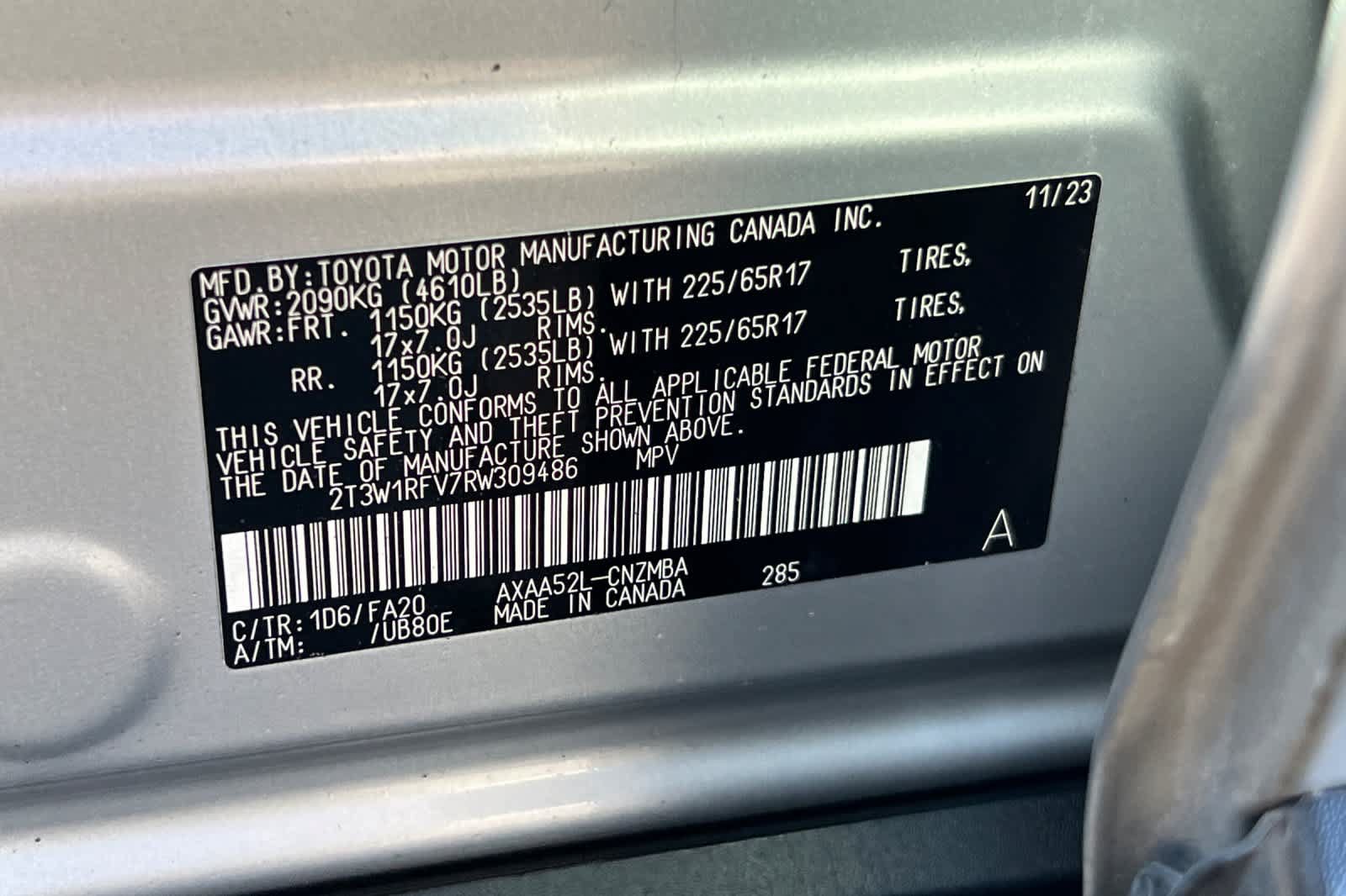 Certified 2024 Toyota RAV4 XLE w/ Convenience Package FWD image 33