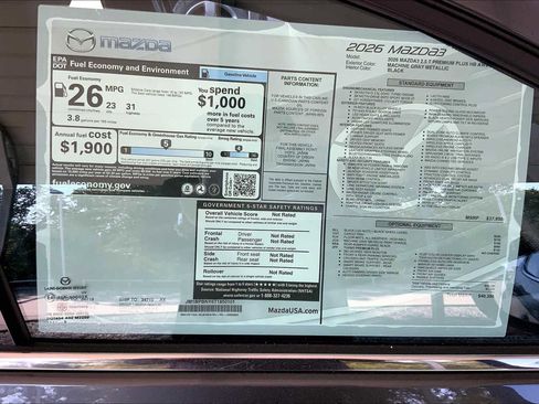 New 2026 MAZDA MAZDA3 Hatchback w/Premium Plus Pkg image 20