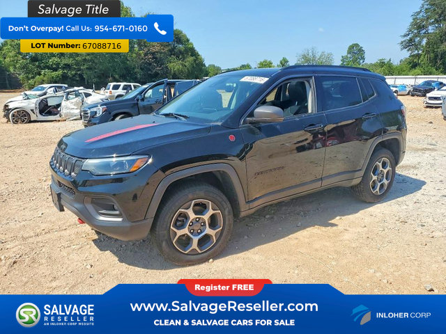 Used 2022 Jeep Compass Trailhawk w/ Trailhawk Elite Group AWD/4WD image 1