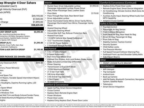 Used 2024 Jeep Wrangler Sahara w/ Technology Group image 4