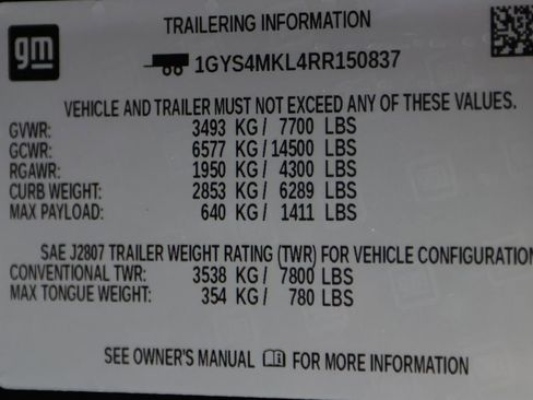 Used 2024 Cadillac Escalade ESV Premium Luxury Platinum w/ Heavy-Duty Trailer Package AWD/4WD image 54