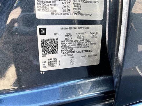 Used 2021 Chevrolet Silverado 1500 Custom image 30