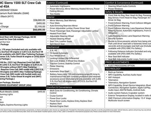 Used 2025 GMC Sierra 1500 SLT AWD/4WD image 6