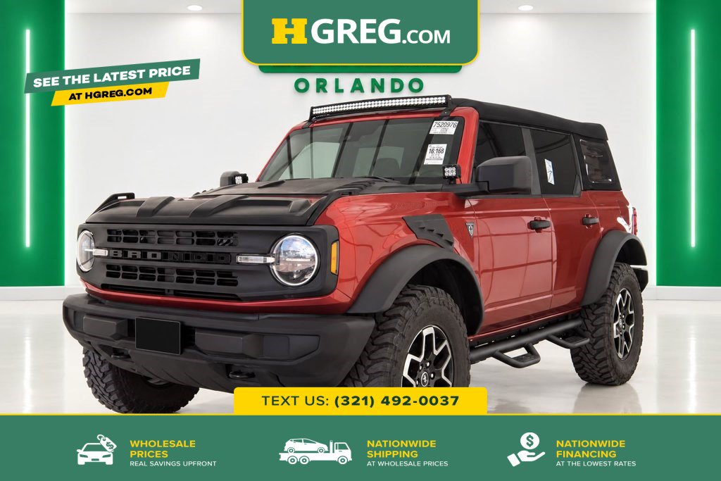 Used 2022 Ford Bronco 4-Door w/ Sasquatch Package AWD/4WD image 1