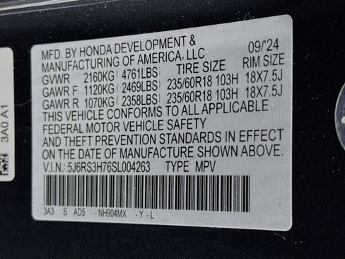 Certified 2025 Honda CR-V EX-L image 31