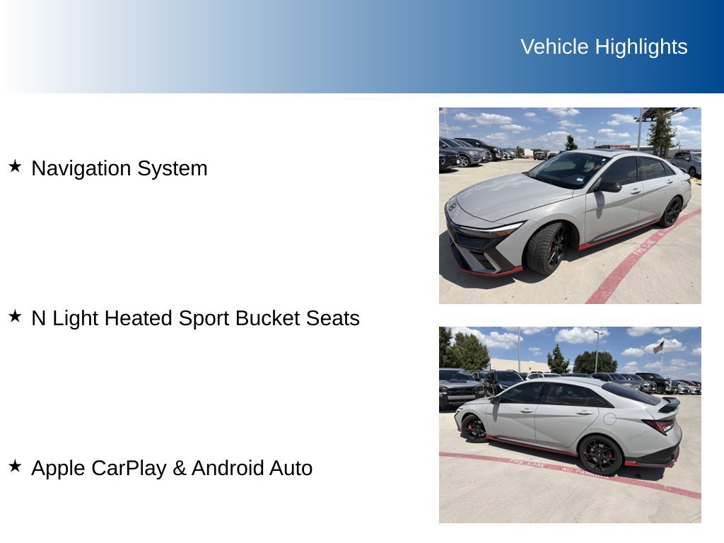 Used 2025 Hyundai Elantra N FWD image 5