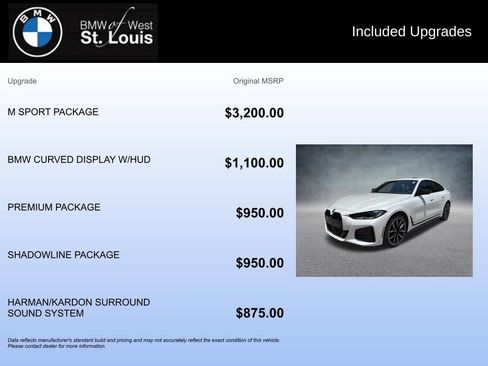 Used 2023 BMW i4 eDrive40 w/ M Sport Package RWD image 20