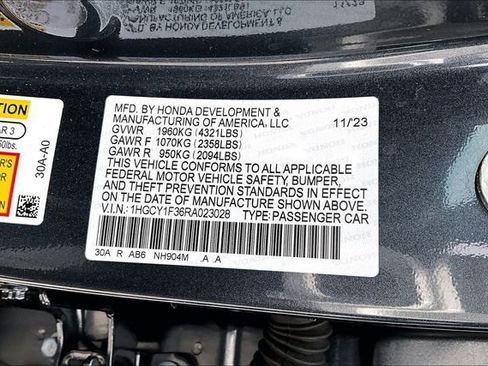 Used 2024 Honda Accord EX image 16