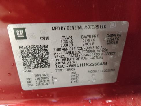 Used 2019 Chevrolet Silverado 1500 Custom w/ Custom Value Package image 33