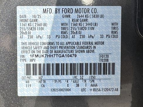 New 2026 Ford Explorer Platinum image 7