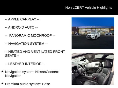 Used 2023 Nissan Murano Platinum w/ Cargo Package image 29