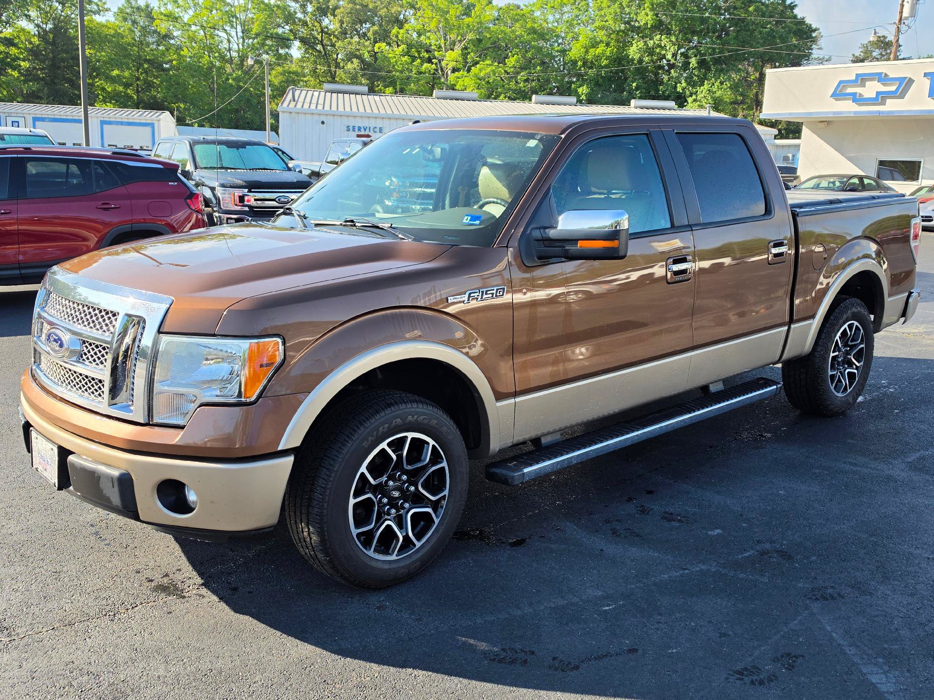 Used 2012 Ford F150 Lariat w/ Lariat Chrome Pkg RWD image 3