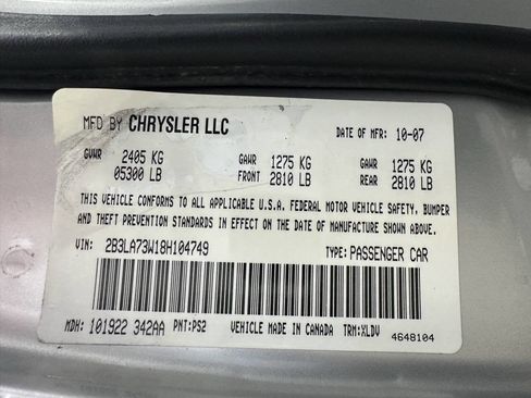 Used 2008 Dodge Charger SRT8 w/ SRT Option Group II image 29