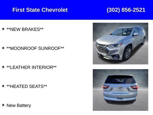 Used 2019 Chevrolet Traverse Premier w/ Driver Confidence II Package image 2