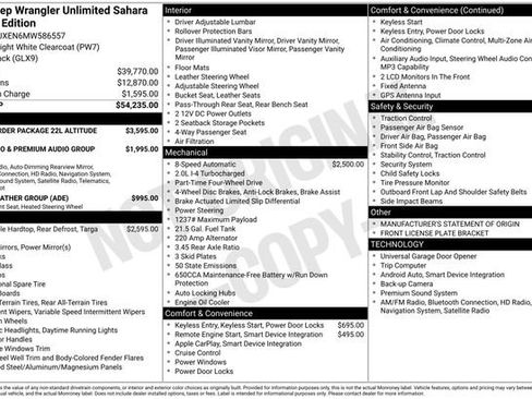 Used 2021 Jeep Wrangler Unlimited Sahara image 20