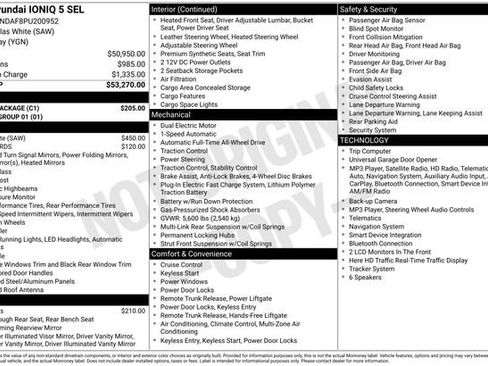 Used 2023 Hyundai Ioniq 5 SEL w/ Cargo Package AWD/4WD image 36