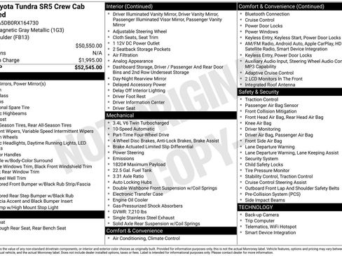 Used 2024 Toyota Tundra SR5 AWD/4WD image 18