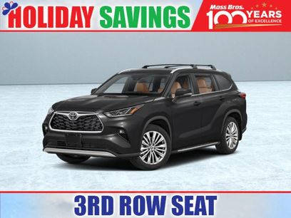 New 2026 Toyota Highlander Platinum