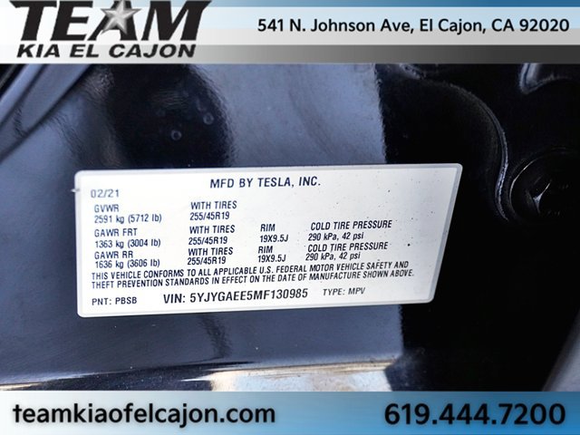 Used 2021 Tesla Model Y Long Range AWD/4WD image 49