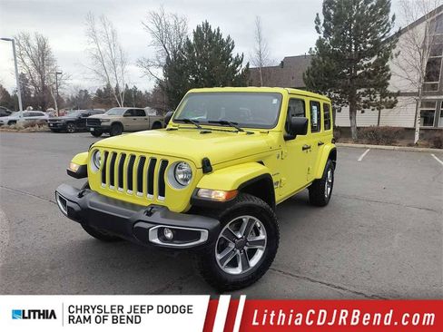 Used 2023 Jeep Wrangler Sahara image 1