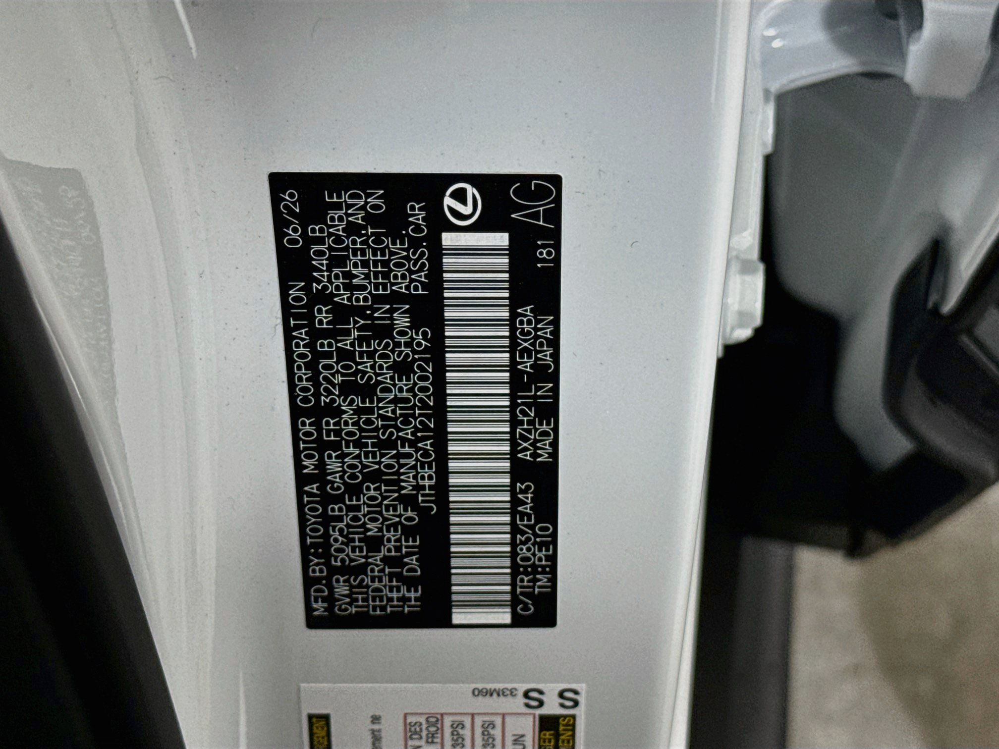 New 2026 Lexus ES 350h w/ Convenience Package FWD image 30