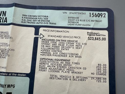 Used 2004 Ford Crown Victoria image 92