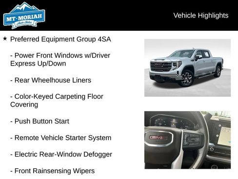Used 2022 GMC Sierra 1500 SLT w/ X31 Off-Road Package AWD/4WD image 8