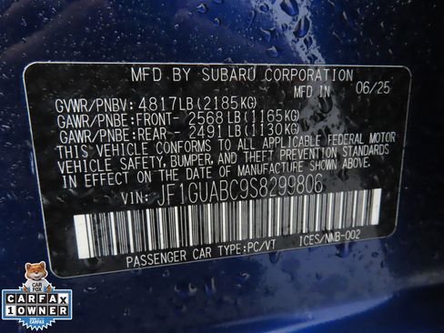 Used 2025 Subaru Impreza 2.0i AWD/4WD image 28