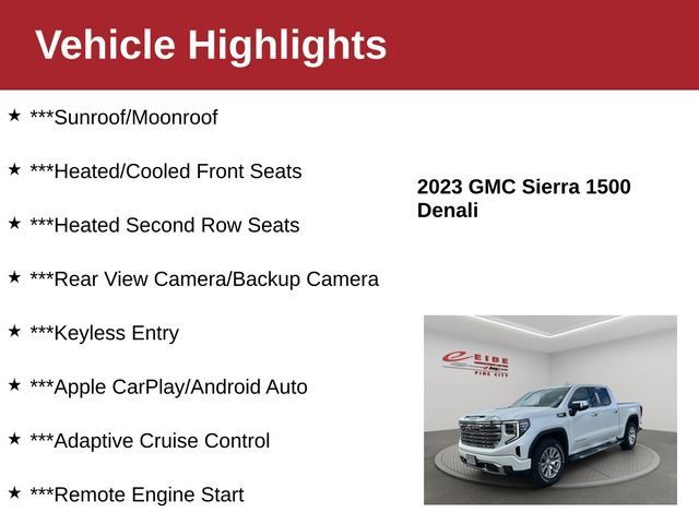 Used 2023 GMC Sierra 1500 Denali w/ Technology Package AWD/4WD image 4