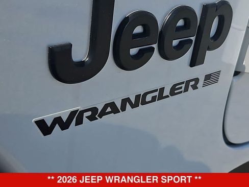 New 2026 Jeep Wrangler Unlimited Sport AWD/4WD image 13
