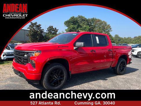 New 2026 Chevrolet Silverado 1500 Custom w/ Turbomax Blackout Package image 1