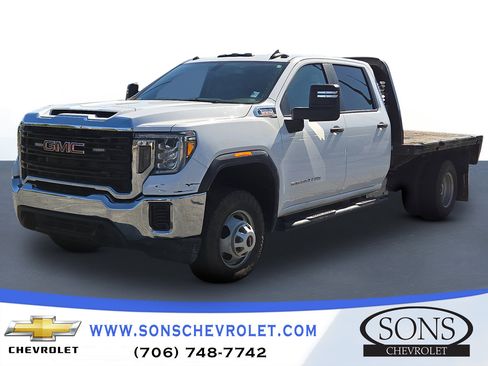 Used 2020 GMC Sierra 3500 4x4 Crew Cab w/ Convenience Package image 1