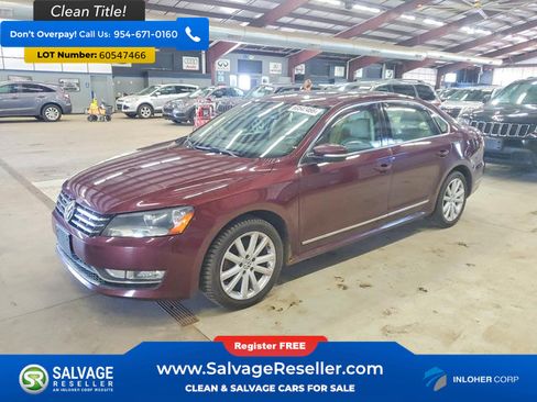 Used 2013 Volkswagen Passat TDI SEL Premium FWD image 1