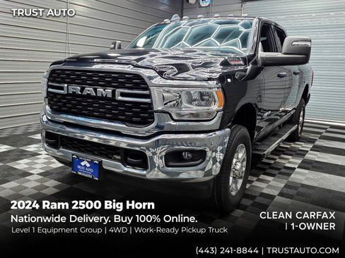 Used 2024 RAM 2500 Big Horn w/ Protection Group AWD/4WD image 1