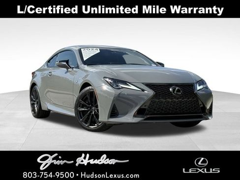 Certified 2024 Lexus RC 300 F Sport w/ Navigation Package RWD image 1