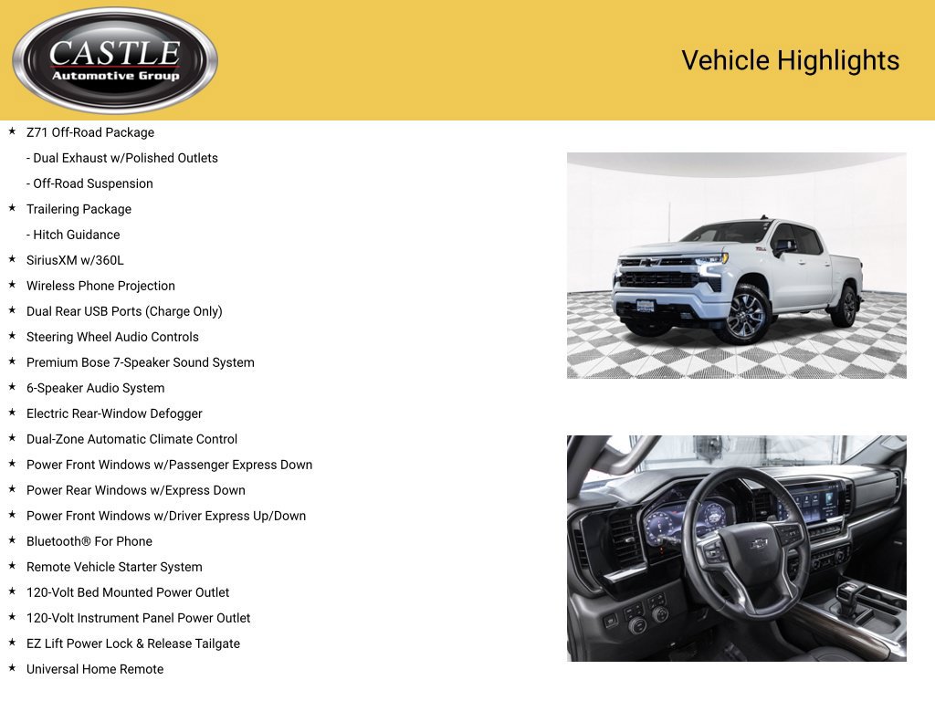 Used 2023 Chevrolet Silverado 1500 RST w/ RST All Star Premium Package AWD/4WD image 20