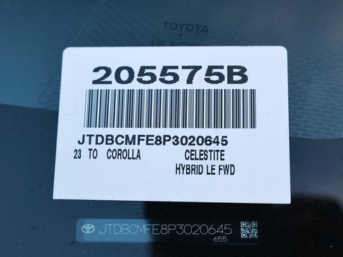 Used 2023 Toyota Corolla LE w/ Carpet Mat Package (TMS) FWD image 40