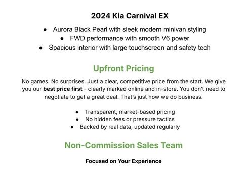 Used 2024 Kia Carnival EX image 3